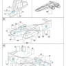 Metallic Details MDM4809 Boeing B-17G Flying Fortress Masks (designed to be used with Hong Kong Models kits) 1/48