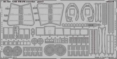 Eduard 48733 1/48 Фототравление A-6E TRAM exterior