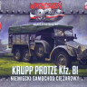 First To Fight FTF-061 Krupp Protze Kfz.81 (incl. 2 fig.) 1/72