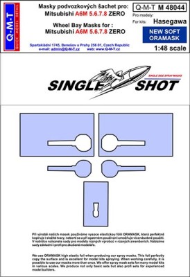 Q-M-T M48044 1/48 Mask A6M5,6,7,8 (HAS)