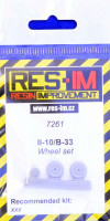 Res-Im 7261 Ilyushin IL-10/B-33 wheel set 1/72