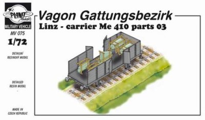 Planet Models MV7275 Wagon Linz carrier Me 410 parts 03 1/72