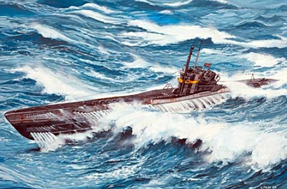 Revell 05100 U-Boat Type VIIC 1/144