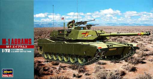 Hasegawa 31133 Танк M-1 ABRAMS 1/72