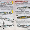 Print Scale 72-406 Messerschmitt Bf-109 G-14 (wet decals) 1/72