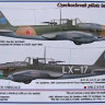 AML AMLC72015 Декали IL-2M3 Czechoslovak pilots Part 2 1/72