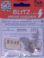 CMK B35037 German distance rear light NOTEK (8 pcs.) 1/35