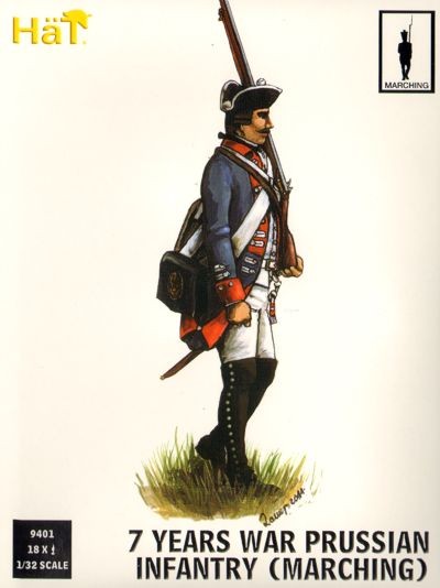 HAT 9401 Prussians Marching Seven Years War/7YW 1/32