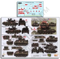 Echelon FD D356262 4/12 CAV M551 Sheridans & APC M113s in Vietnam 1/35