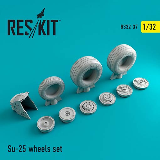 Reskit RS32-0037 Su-25 wheels set 1/32