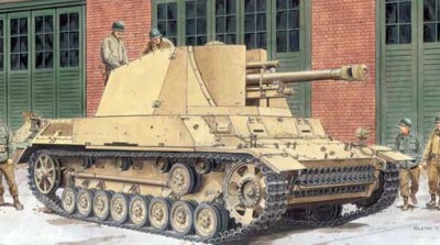 Dragon 6710 105-мм САУ вермахта прототип 1/35