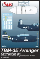 CMK 4474 TBM-3E Avenger - Conversion Set (ACCUR/ACAD) 1/48