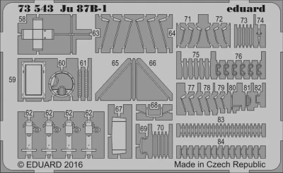 Eduard 73543 SET Ju 87B-1 (AIRF) 1/72