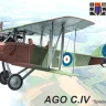 Kovozavody Prostejov 72480 AGO C.IV 'Special markings' (2x camo) 1/72