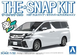Aoshima 056301 Toyota Vellfire (White Pearl Crystal Shine) 1:32