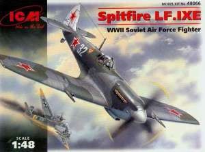 ICM 48066 Спитфайр LF.IX, истребитель ВВС СССР ІІ Мировой войны 1/48