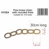 CMK H1024 Fine brass chain w/ rounded links - (30 cm) 1/35