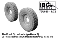 IBG Models U7230 Bedford QL - wheels (pattern 2) 1/72