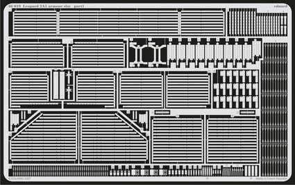 Eduard 36019 Leopard 2A6M armour slat TAM