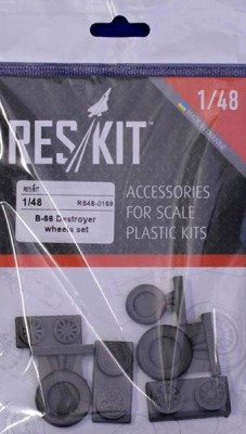 Reskit RS48-0169 B-66 Destroyer wheels set (COLL.A.MOD.) 1/48