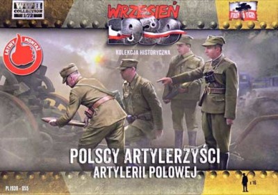 First To Fight FTF-72055 Polish Artillery Crews (16 figures) 1/72