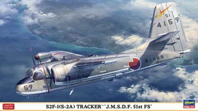 Hasegawa 02266 Самолет S2F-1(S-2A) TRACKER &quot;JMSDF 51st FS&quot; 1/72