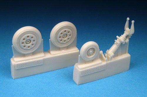 Barracuda Studios BCR72209 BAC/EE Lightning F.2A/F.6 Landing Gear - (designed to be used with Airfix kits) 1/72