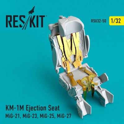 Reskit RSU32-0050 KM-1M ejection seat (MiG-21, MiG-23, MiG-25, MiG-27) Tumpeter 1/32