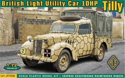 Ace Model 72500 Легкий грузовик Tilly (10HP) 1/72