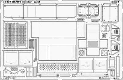 Eduard 36259 HEMTT exterior