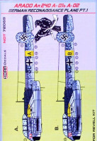 Kora Model NDT72069 Ar-240 A-01/A-02 German Reconais. Pt.1 декали декали 1/72