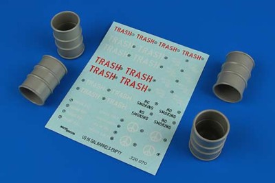 Aerobonus 320079 US 55 gallon barrels (empty) 1/32