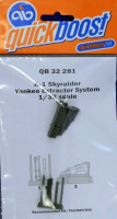 Quickboost 32281 A-1 Skyraider Yankee extractor system (TRUMP) 1/32