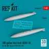 Reskit U48417 300 gallon fuel tank AERO 1D (2 pcs.) 1/48