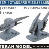Veteran models VTM35006  MK-26 SM-2 STANDARD MISSLES LAUNCHER 1/350