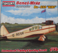Kora Model 7265 Benes Mraz Be-550 Bibi Export 1/72