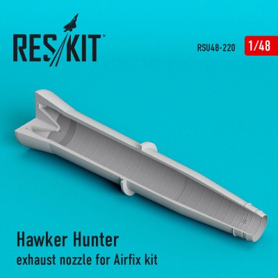 Reskit U48220 Hawker Hunter exh. nozzle (AIRFIX) 1/48
