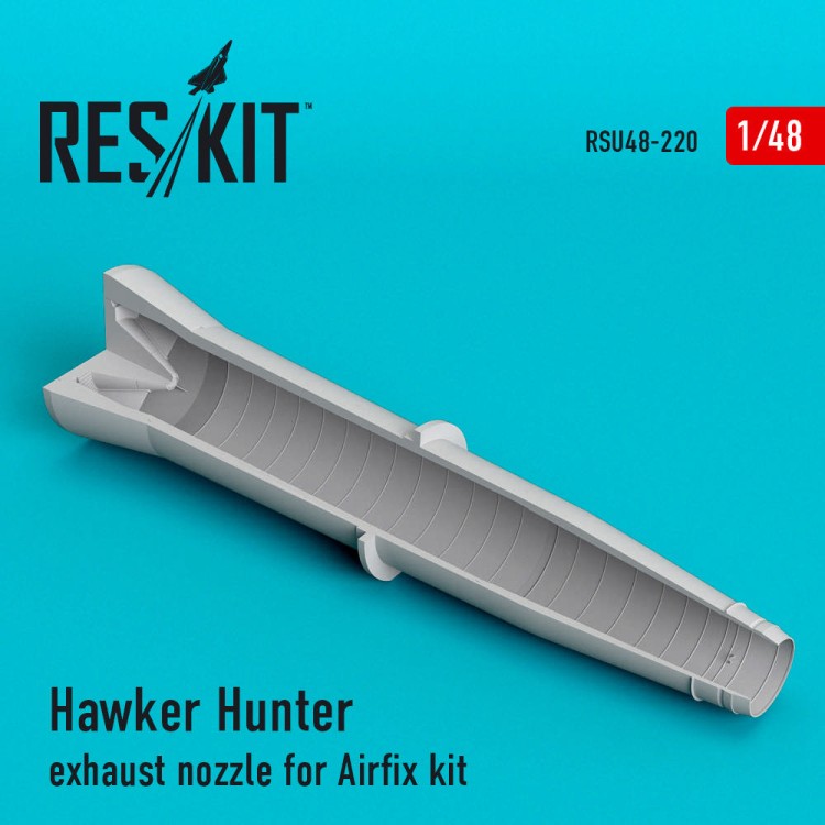 Reskit U48220 Hawker Hunter exh. nozzle (AIRFIX) 1/48