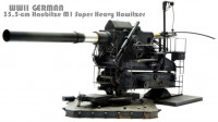 Soar Art SRTMT35002 WWII German 35.5cm M1 Super Heavy Howitzer 1:35