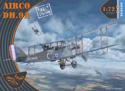 Clear Prop CP72027 Airco DH.9a early Advanced Kit (5x camo) 1/72