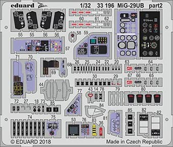 Eduard 33196 MiG-29UB 1/32