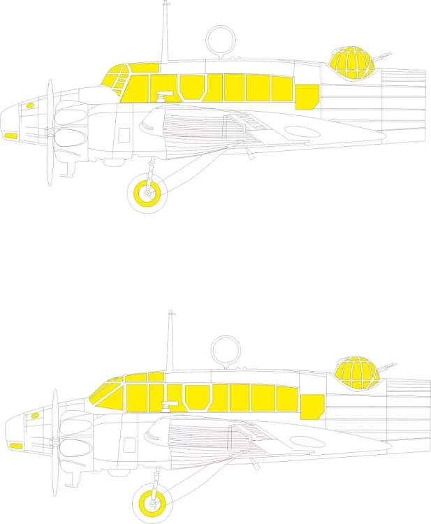 Eduard EX917 Mask Anson Mk.I (AIRF) 1/48