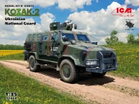 ICM 35015 Kozak-2 Ukrainian National Guard (4x camo) 1/35