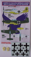 Kora Model DEC72251 N.A. P-51D Mustang (Luftwaffe) декали декали 1/72
