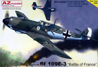 Az Model 76061 Bf 109E-3 'Battle of France' (3x camo) 1/72