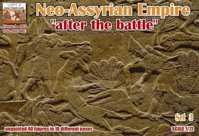 Linear-A LA062 Neo-Assyrian Empire Set 3 ...After The Battle (Will Now Be 3D-Printed) 1/72