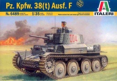 Italeri 06489 Танк PzKpfw.38 t 1/35