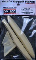 Kora Model DS72159 Junkers W-34 See Floats Correction Set (MPM) 1/72