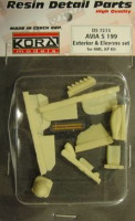 Kora Model DS7213 AVIA S 199 Exterior & Elevons set (AML/KP) 1/72