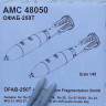 Advanced Modeling AMC 48050 OFAB-250T HE Fragmentation Bomb (4 pcs.) 1/48